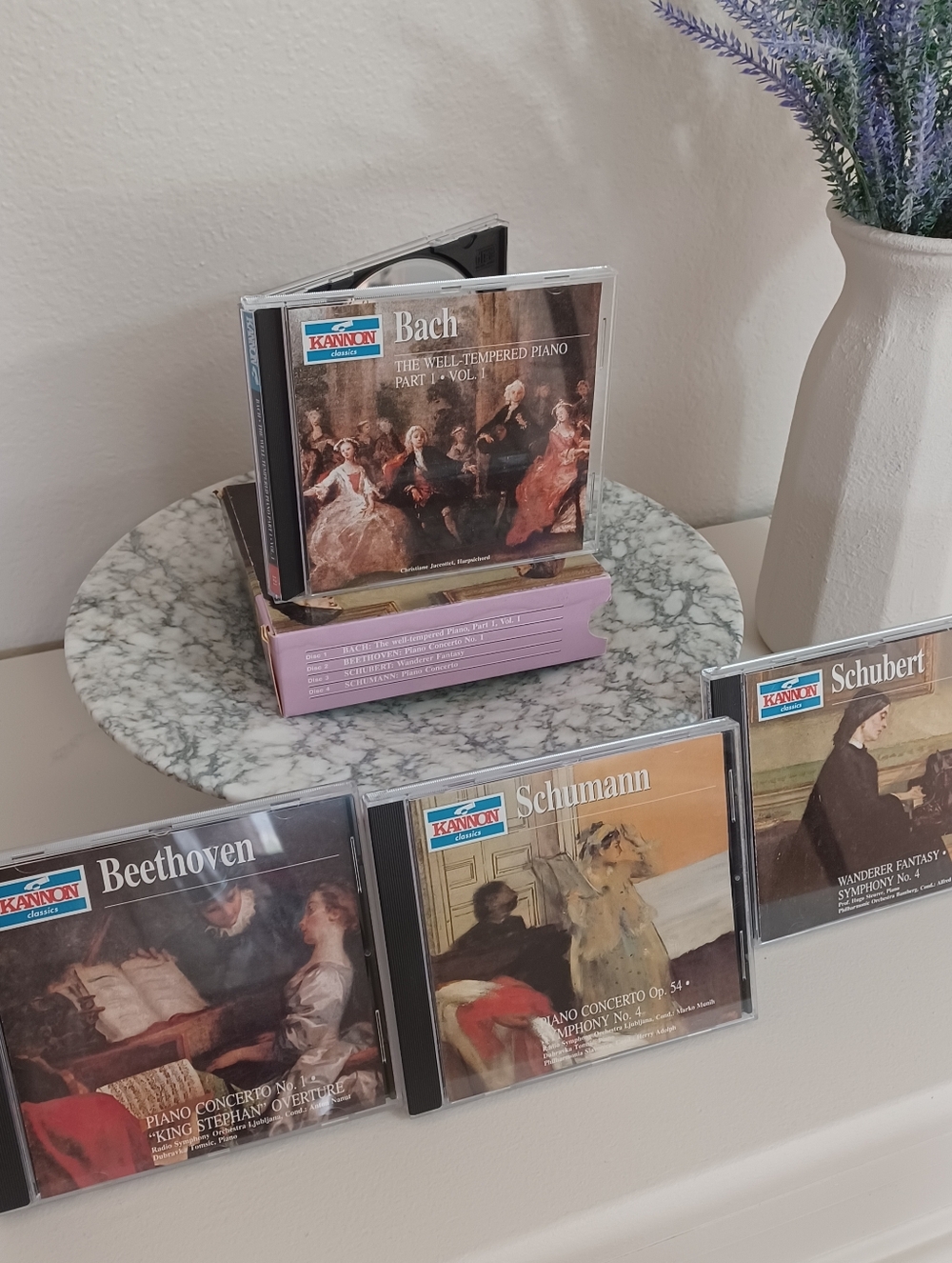Great Piano Moments Vol. 1 - 4-Disc CD Collection - Bach, Beethoven, And More!